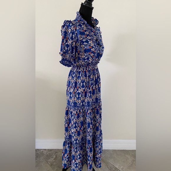 Max Studio NWT Women’s Floral Maxi Dress Size Small - Picture 5 of 16